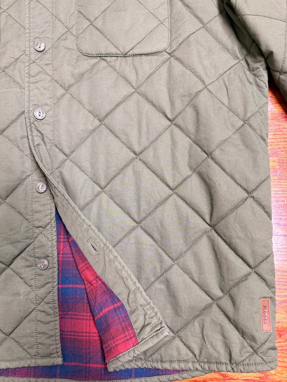Beautiful Roots Quilted Jacket!!! - Picture 6 of 7